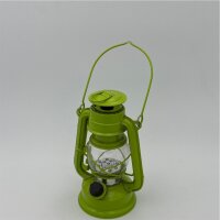 LED "Petroleumlampe" dimmbar! 20 cm, grün