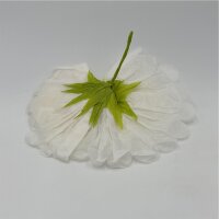 Papierblume zum Hängen weiss 30 cm