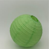Papierlaterne grün 35 cm