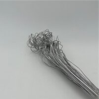 Curly ting ting silber/glitzer 50 stk