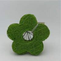 Sisal-Blumenmanschette hellgrün Hellgrün,8 Stk 20 cm
