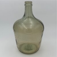 Flasche Recycled Glas,18 x 30 Cm Beige