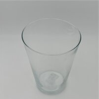 Glas Altura konisch H.19 x 14 Cm