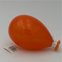Glas Ballon orange sortiert