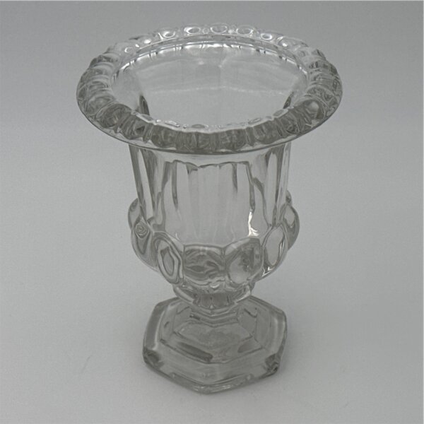 Pokal Glas klar H 15,5 D 11,5 cm, H 15,5 cm