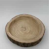 Holzplatte Pawlonia 35-37 Cm Natur