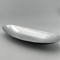 Schale oval silber 40 x 17 Cm