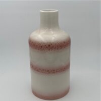 Steingut-Vase farbverlauf weiss 16 x 30,5 Cm