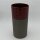 Vase Stina anthracit/rot D 13 cm   H 26,5 cm