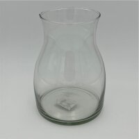 Glas Vase mit Rand Romeo 20x14 cm