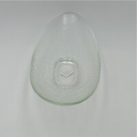 Schale Oval Glas H 8x40 cm