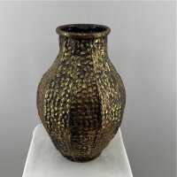 Deko Vase Metall,29 x 42 Cm Antique gold/(schwarz