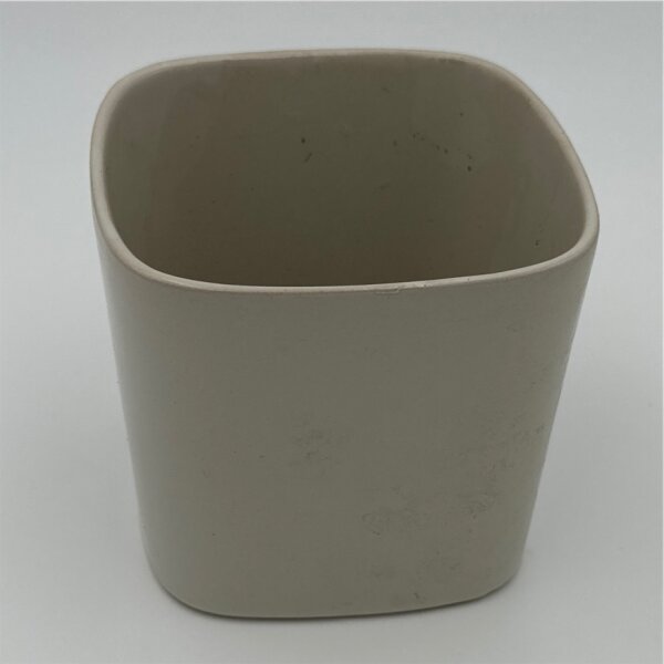 Caspo Ceramica creme glänzend 14x14x12,5