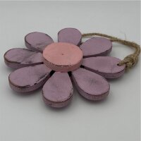 Holzblume 15 cm lavendel Stk. Stück