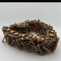 Holz-Herz natur 30 cm