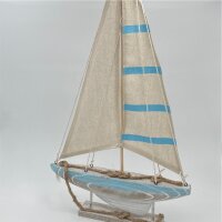 Holz-Segelboot 31 x 54 Cm